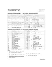 IRG4BC40FPBF 数据规格书 2