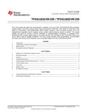 TPS61182EVM-259 datasheet.datasheet_page 1