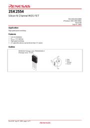 2SK2554 datasheet.datasheet_page 1