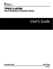 TPS2113APWR datasheet.datasheet_page 1