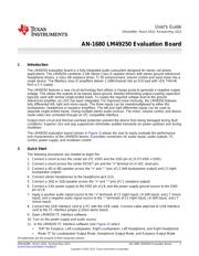 LM49250RLEVAL 数据规格书 1