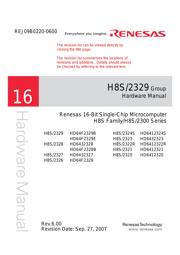 HD64F2329BVTE25 datasheet.datasheet_page 1