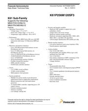 MK61FX512VMJ12 数据规格书 1