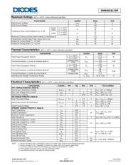 DMN3016LFDF-7 数据规格书 2