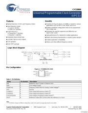 CY22800FXC-030A datasheet.datasheet_page 1