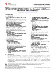 COP8CBR9HLQ8 datasheet.datasheet_page 1