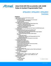 ATTINY85-20SUR datasheet.datasheet_page 1