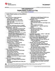 TMS320DM6467TCUT1 datasheet.datasheet_page 1