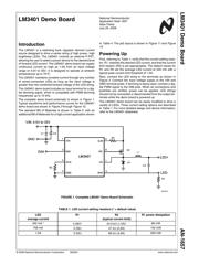 LM3401EVAL 数据规格书 1