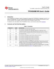 TPS92638EVM datasheet.datasheet_page 1