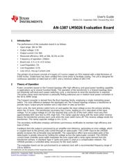 LM5026EVAL/NOPB 数据规格书 1