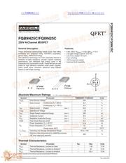 FQB9N25C datasheet.datasheet_page 1