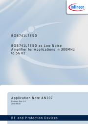 BGB741L7ESDE6327XTSA1 datasheet.datasheet_page 1
