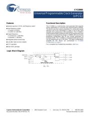 CY22800KFXI datasheet.datasheet_page 1