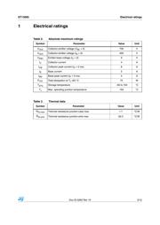 ST13005A datasheet.datasheet_page 3