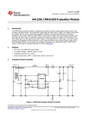 LMR61428XMMEVM/NOPB 数据规格书 1