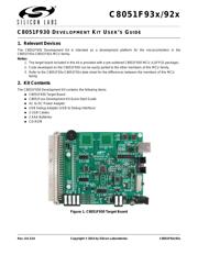 C8051F930DK 数据规格书 1