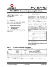 PIC12LF1552T-I/SN 数据规格书 1