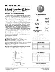 MC74VHC1GT86DTT1 datasheet.datasheet_page 1