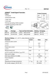 BSP123L6327 datasheet.datasheet_page 1
