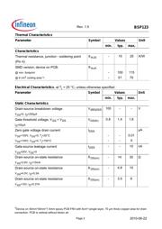 BSP123L6327 datasheet.datasheet_page 2