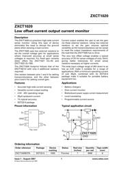 ZXCT1020E5TA 数据规格书 1