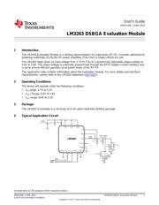 LM3263EVM datasheet.datasheet_page 1