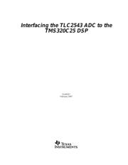 TLC2543IDWRG4 数据规格书 1
