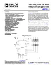 ADD5211ACPZ-RL datasheet.datasheet_page 1