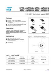STGB10NC60KDT4 datasheet.datasheet_page 1