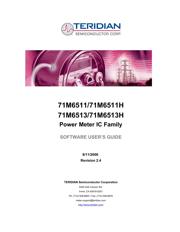71M6511-DB datasheet.datasheet_page 1