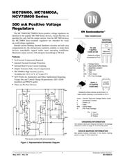 MC78M05BDTT5G 数据规格书 1
