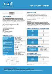 FSC 160V 15PF+/-1PF datasheet.datasheet_page 1