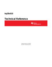 BQ28Z610EVM-532 datasheet.datasheet_page 1