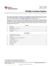 DRV8829EVM 数据规格书 1