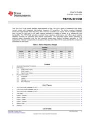 TRF37A32EVM 数据规格书 1