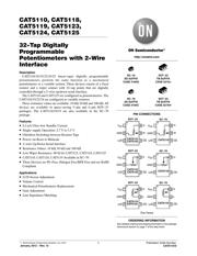 CAT5119SDI-50GT3 数据规格书 1