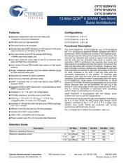 CY7C1514KV18-333BZC datasheet.datasheet_page 1