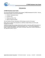 CY3655-DK datasheet.datasheet_page 1