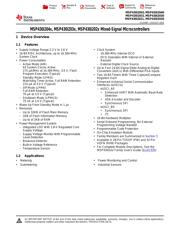 MSP430I2041 datasheet.datasheet_page 1