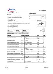 SPP15N60CFDXK 数据规格书 1