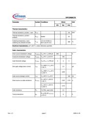 SPP15N60CFDXK 数据规格书 2