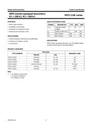 PDTC115EU datasheet.datasheet_page 2