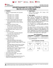 CDCE925PWG4 datasheet.datasheet_page 1