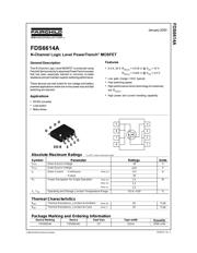 FDS6614A datasheet.datasheet_page 1