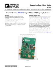 ADF4360-2 数据规格书 1