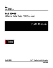 TAS5508BPAGR 数据规格书 1