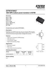 ZXTN19100CZTA datasheet.datasheet_page 1