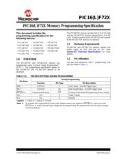 PIC16F724-E/P 数据规格书 1