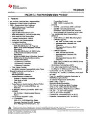 TMS320C6472EZTZ6 datasheet.datasheet_page 1